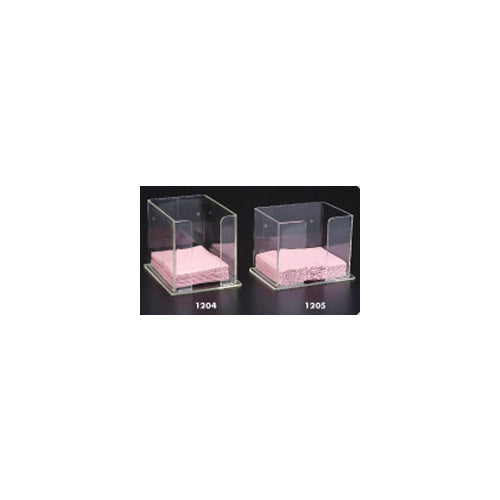 Plasdent 1205 Long Side Loading Bib Holders Clear 5-5/8 Plasdent 1205 Long Side Loading Bib Holders Clear 5-5/8